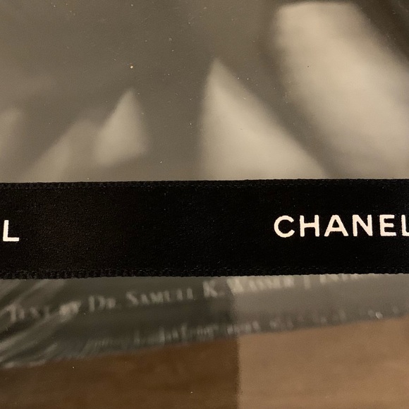 Genuine Chanel Ribbon 100% authentic ONE YARD Black - Picture 10 of 13